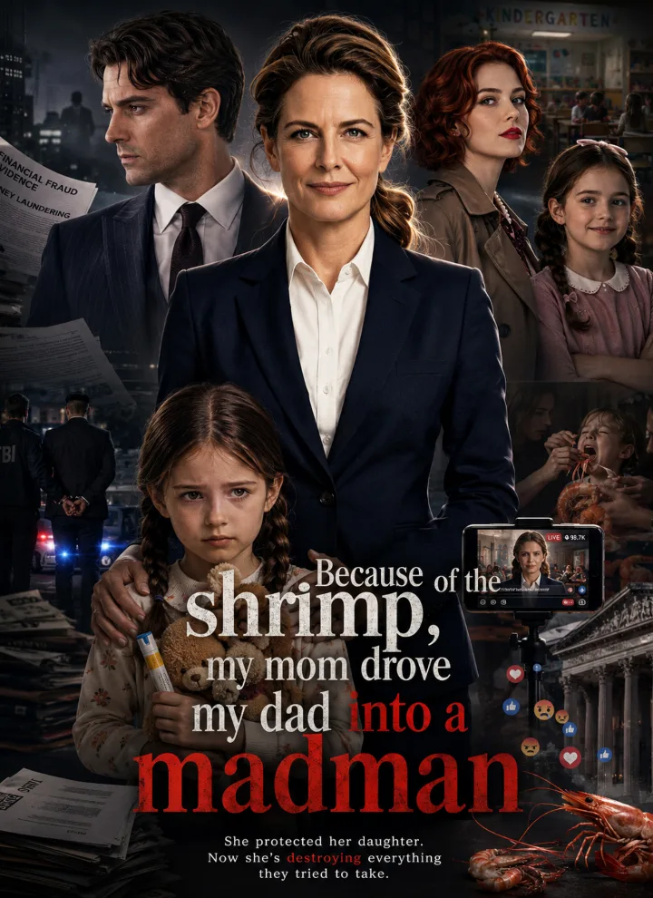 Because of the shrimp, my mom drove my dad into a madman