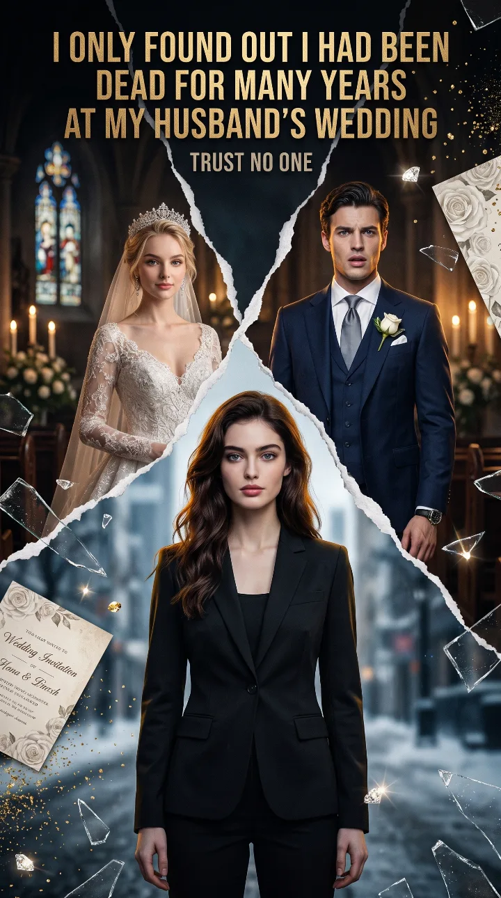 I only found out I had been dead for many years at my husband's wedding