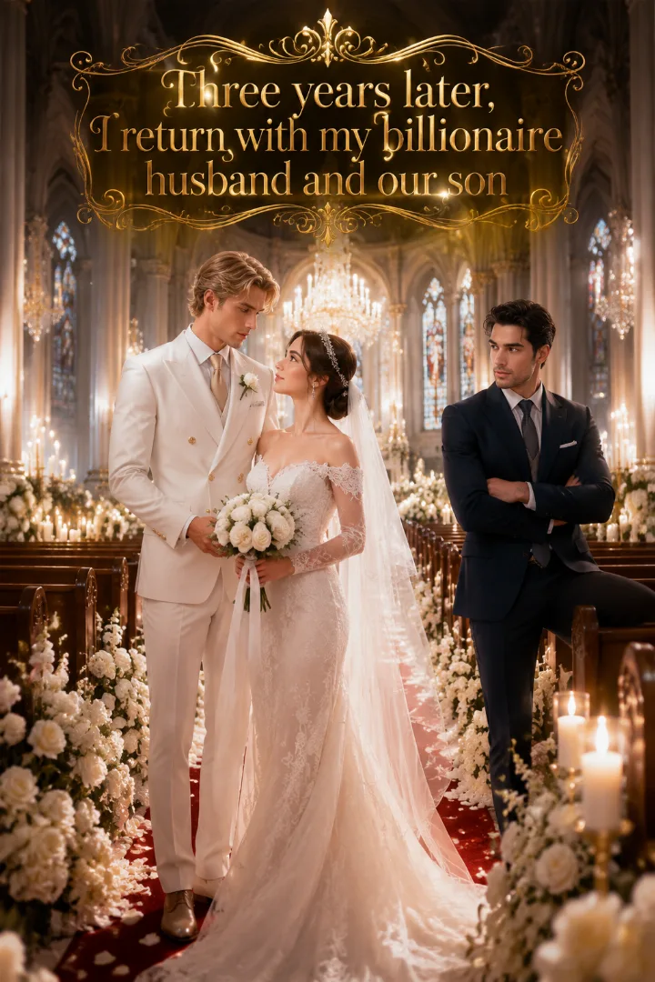 Three years later, I return with my billionaire husband and our son‍