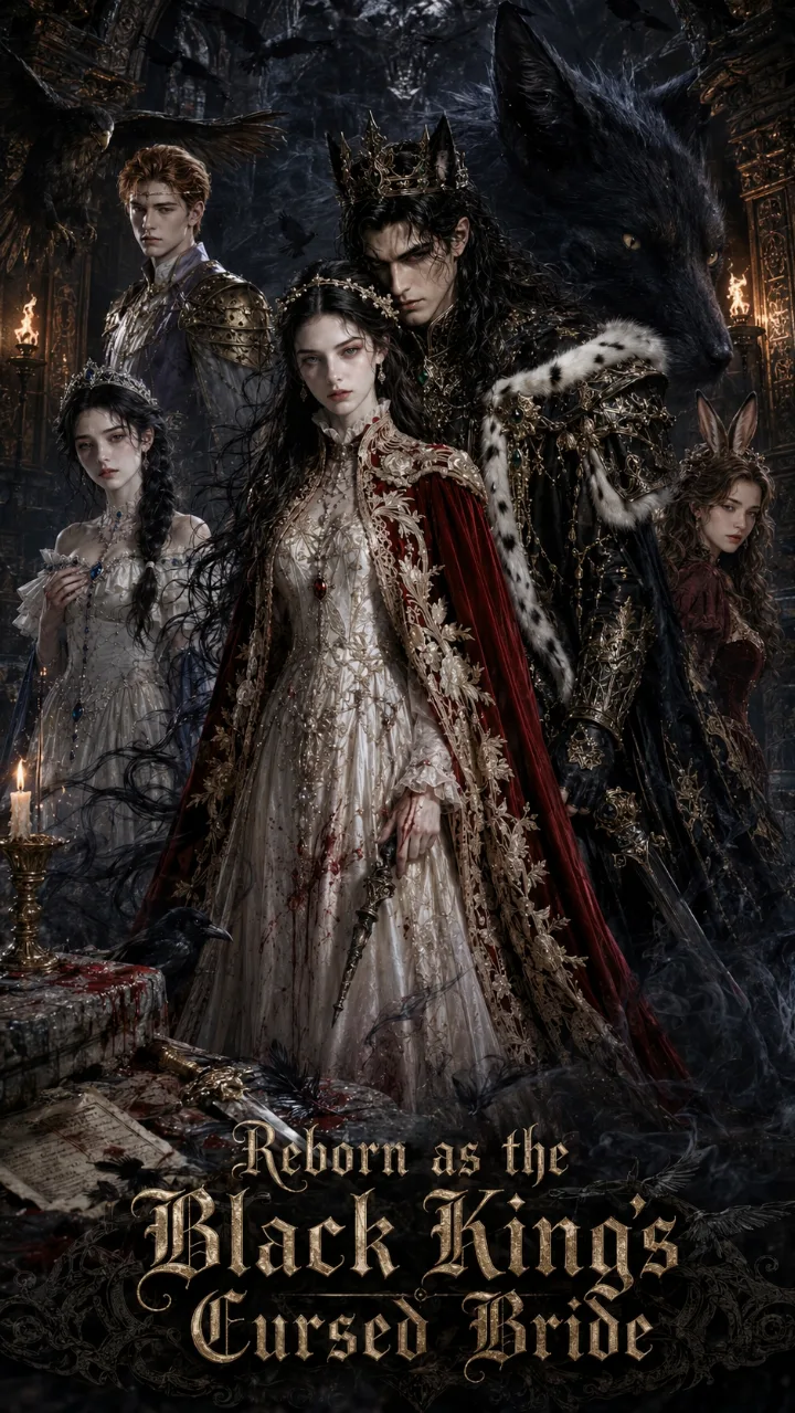 Reborn as the Black King's Cursed Bride