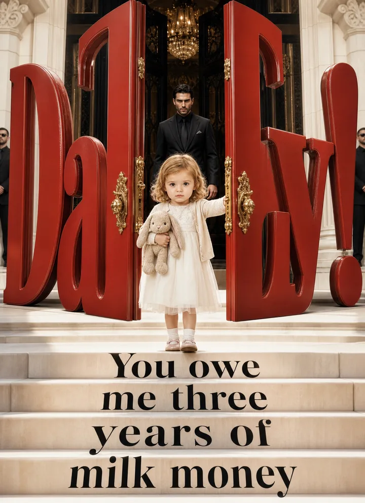 Daddy! You owe me three years of milk money